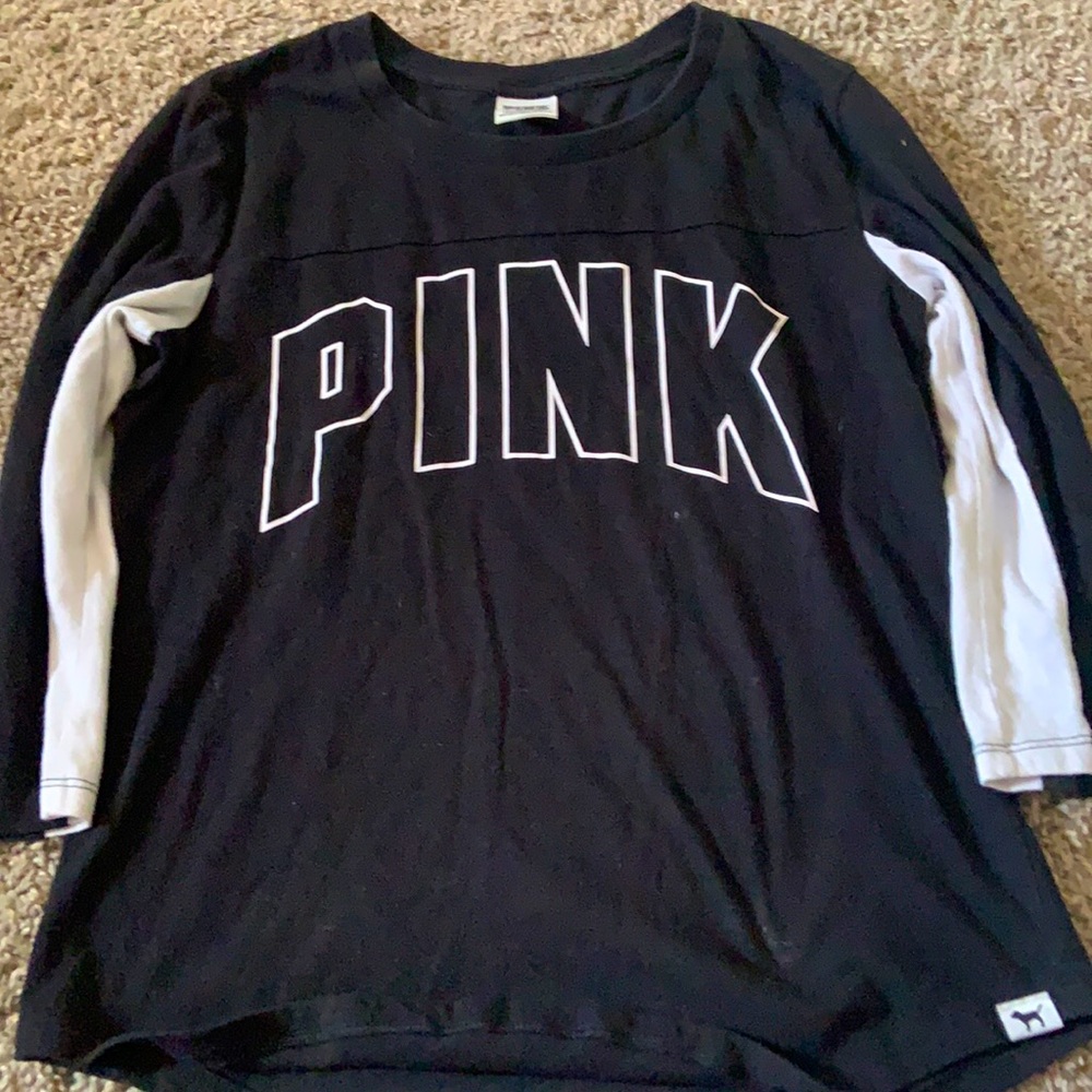 Black and white PINK shirt